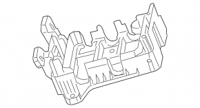 Cadillac CTS 14- Hood Fuse Box Bracket