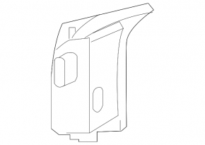 Audi Q5 80A 18-24 Right Side Mirror Blind Spot Indicator