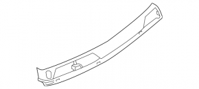 Set of interior trims BMW 7 G12 16-22 dark wood Fineline, with deflectors, with backlights, scratches Used