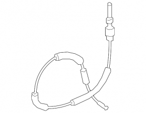 Front left door lock cable large Lexus UX200 UX250h 19-