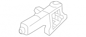 Window lifter motor rear right Kia Sorento 10-15