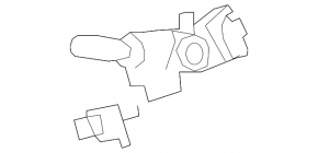 Left steering column switch for Lexus LS460 LS600h 07-12