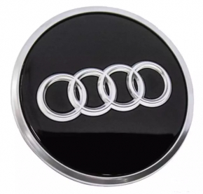 Central cap for Audi A6 C8 19- glossy black