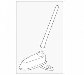 Antenna socket Hyundai Santa FE 19-20