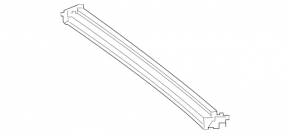 Mercedes GLC 16-22 rear panoramic sunblind, beige, WEBASTO