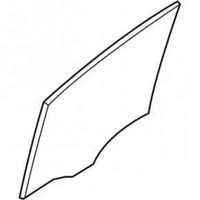 Front right door glass for Ford Transit Connect MK2 13-23