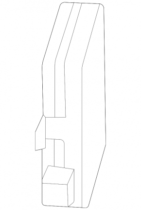 Blind Spot Sensor (BSM) left Land Rover Discovery 20-25