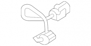 Mazda CX-9 Boost Pressure Sensor Wire 16-