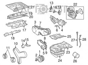 Lexus RX300 98-03 Engine Cover