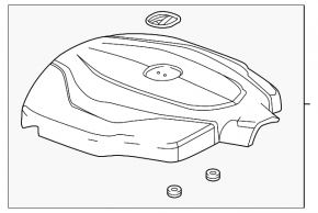 Acura TLX 15- 3.5 Engine Cover