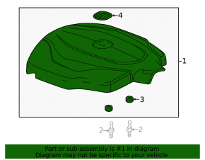Acura TLX 15- 3.5 Engine Cover