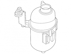 Small Coolant Expansion Tank for BMW X3 G45 25-26