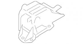 Left engine mount Hyundai Accent 18-23 1.6