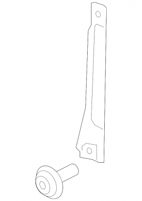 Front pillar trim middle left Volvo XC60 18-23 gray