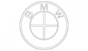 BMW X5 G05 24-25 Hood Emblem