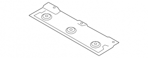 Thermal insulation of the boot floor BMW 5 G30 17-23