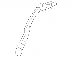 Trunk door hinge right Honda CRV 17-22