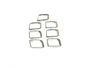 Chrome insert in radiator grille Jeep Compass 17-21 7G, scratch