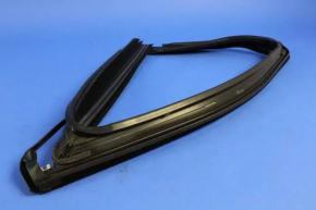 Upper rear left door molding for Jeep Cherokee KL 14-23, chrome, with glass seal