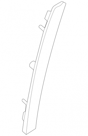Mitsubishi Outlander 22-25 right front bumper reflector