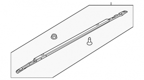 Roof rails Kia Niro 17-22