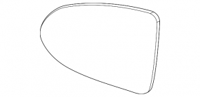 Left mirror element Kia K5 21-24 BSM