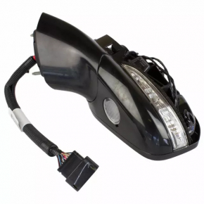 Side mirror left Ford Fusion mk5 13- 3 pins, black