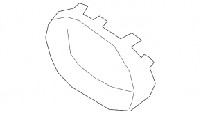Mazda CX-5 22-25 front emblem podium under radar