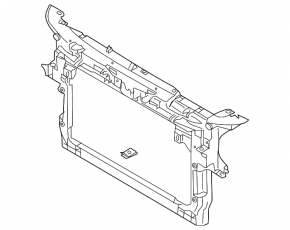 Mazda CX-9 07-15 radiator panel TV