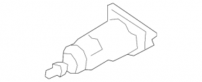Front left door lock cylinder VW Atlas 18-