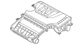 Air filter housing lower part Kia Niro 23- HEV, PHEV