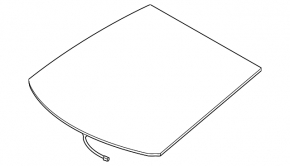 Toyota Prius V 12-14 windshield for camera