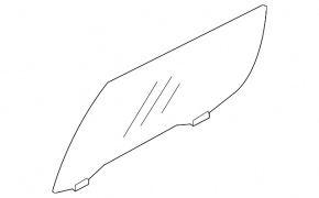 Rear left door glass Mitsubishi Outlander Sport ASX 10-23
