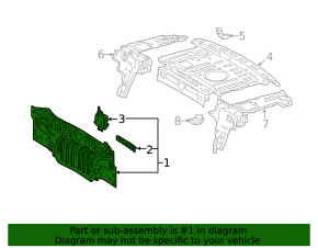 Toyota Avalon 19-22 Rear Panel