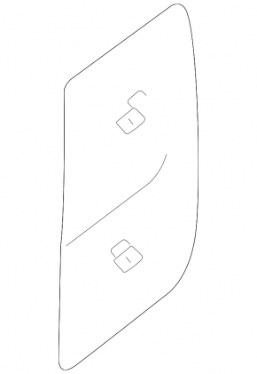 Front left door central lock button BMW 5 G30 17-23