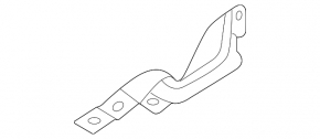 Right hood hinge for Kia Seltos 2021-2026