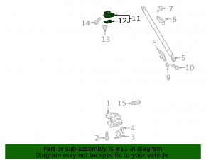 Right tailgate hinge for Toyota Rav4 19-22
