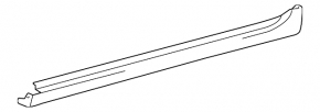 Left threshold Toyota Avalon 13-18