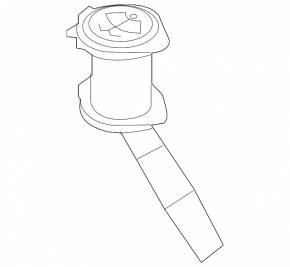 Ford Focus mk3 16-18 windshield washer reservoir neck with lid