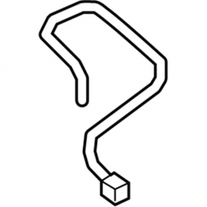 Rear windshield washer nozzle Ford Edge 15-
