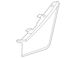 Front mudguard mudguard right Ford Bronco Sport 21-25