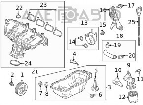 Oil filter housing Mazda 6 13-21