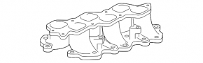 Collector intake lower part Toyota Camry v40 3.5