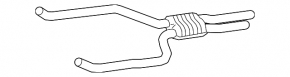 Exhaust line middle part BMW X7 G07 19-22 N63