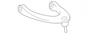Upper control arm, front right, Lexus GS 13-19 AWD