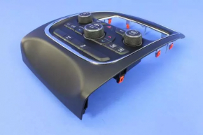 Climate control Dodge Durango 14-15 under small display, 2 additional buttons