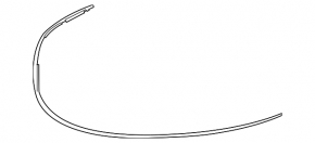 Toyota Sienna 21-25 hood seal on bumper