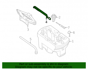 Jack handle VW Jetta 19-