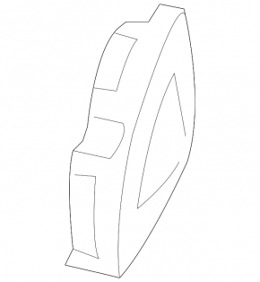 Front left door tweeter BMW 3 F30 12-18