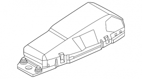 BMW X5 G05 24-26 fin antenna housing